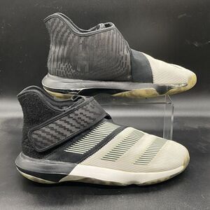 Adidas Men's Size 9 James Harden B/E 3 Basketball Shoes Black White GUC EF5296